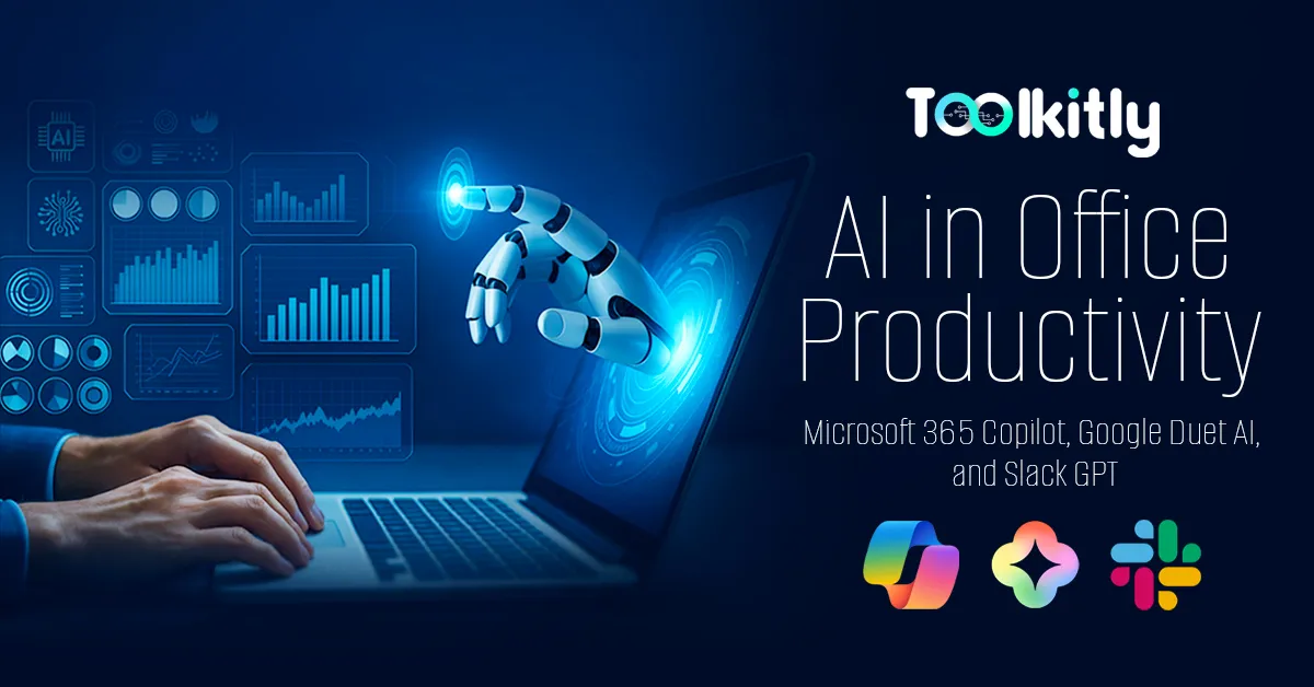 Boost Office Productivity with AI: Microsoft 365 Copilot, Google Duet AI & Slack GPT