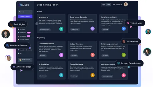 AISEO: AI Writing & Paraphrasing Tool for Undetectable SEO Content
