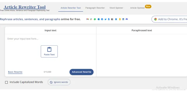 Article Rewriter Tool Free Online Content Rewriter Toolkitly