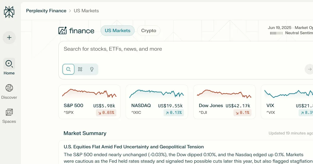 Exploring Perplexity Finance: Your AI-Powered Financial Research Assistant