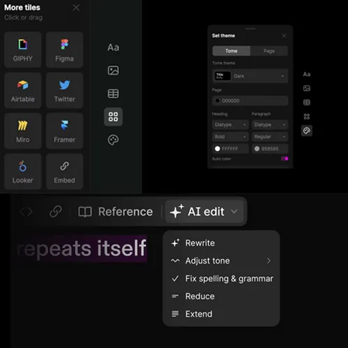 Tome Slides Maker Customization