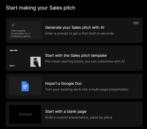 Tome slides maker - generate ai powered ppts